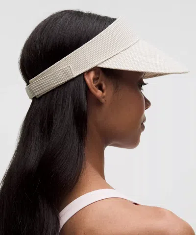 Lululemon Two-tone Canvas Visor In Neutral