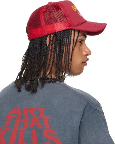 Gallery Dept. Mesh Panel Cap In Red
