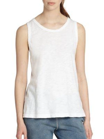 Shop Current Elliott The Muscle Tee In Sugar