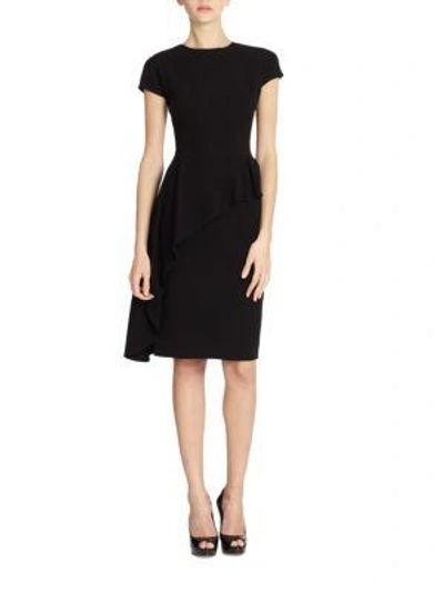 Teri jon hotsell asymmetrical peplum dress