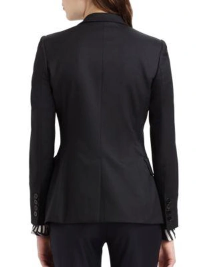 Shop Stella Mccartney Wool Blazer In Black