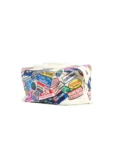 Satoshi Nakamoto Codex Patch Weekender In White