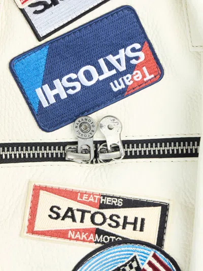 Satoshi Nakamoto Codex Patch Weekender In White