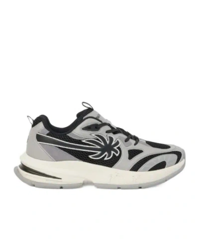 Palm Angels Painted Runner Sneakers In Multi