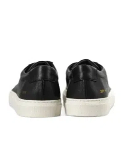 Common Projects Lace-up Sneakers In Black