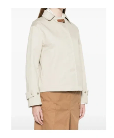 Herno Long-sleeved Jacket In Neutral