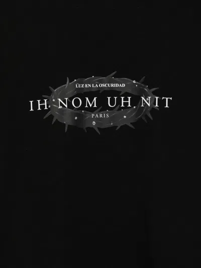 Ih Nom Uh Nit Logo-print T-shirt In Black