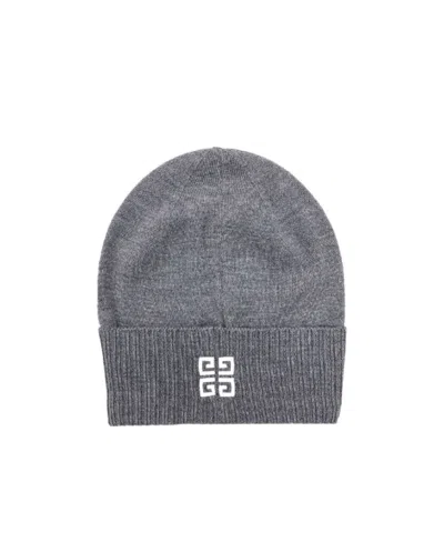 Givenchy Logo Hat In Gray