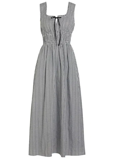 Rails Jordie Smocked Maxi Dress In White