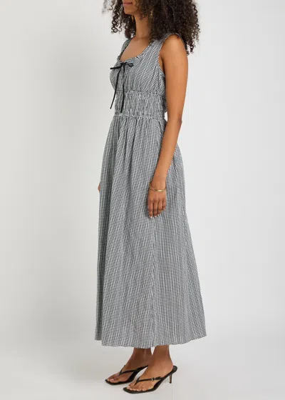 Rails Jordie Smocked Maxi Dress In White