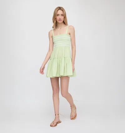 Hill House Home The Seraphina Mini Nap Dress In Green