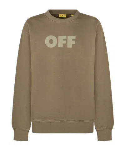 Off-white Kids Logo Print Sweatshirt In Multi