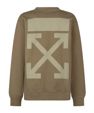 Off-white Kids Logo Print Sweatshirt In Multi
