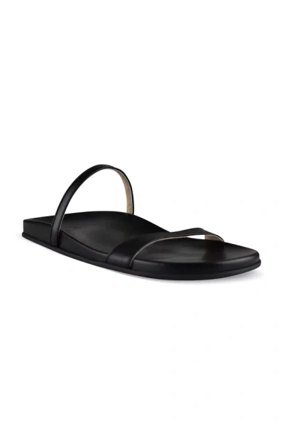 The Row Hugh Thin Strap Slide In Black