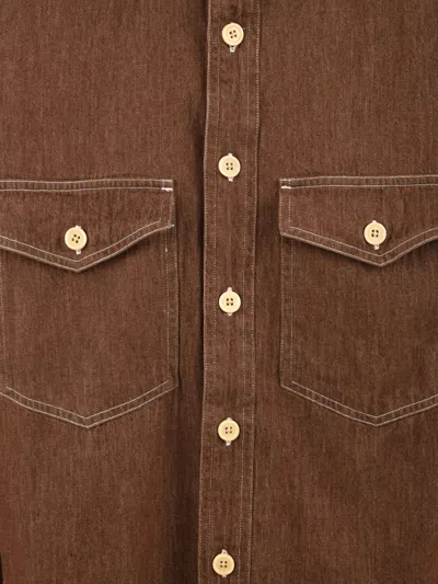 Paul Smith Shirts In Brown
