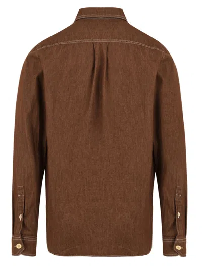 Paul Smith Shirts In Brown