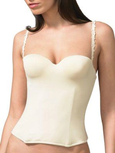 Shop Le Mystere Bridal Bustier In Ivory