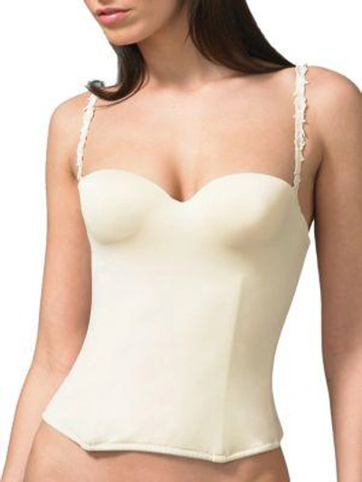 Shop Le Mystere Bridal Bustier In Ivory