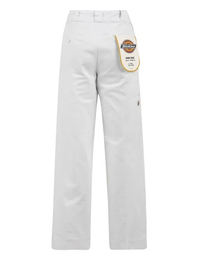 Dickies Trousers White In White