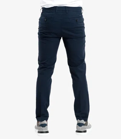Fay Velvet Trousers In Blue