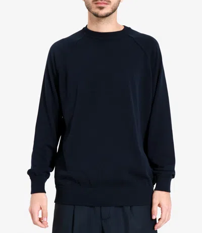 Filippo De Laurentis Sweaters Navy Blue In Blue