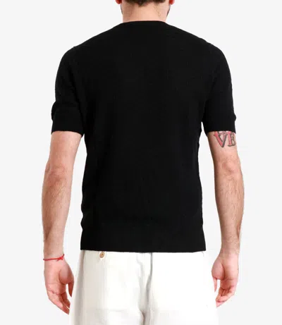 Gran Sasso Sweaters Black In Black