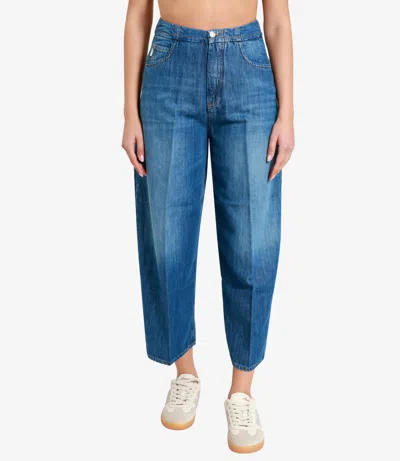 People Jeans Medium Denim In Blue