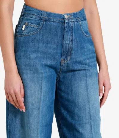 People Jeans Medium Denim In Blue