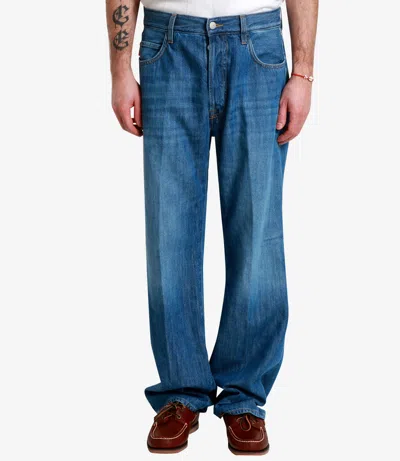 People Jeans Medium Denim In Blue