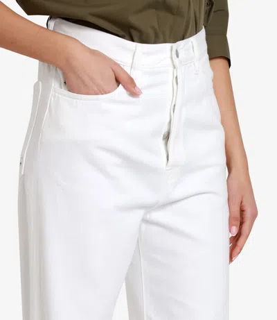 People Jeans White In White