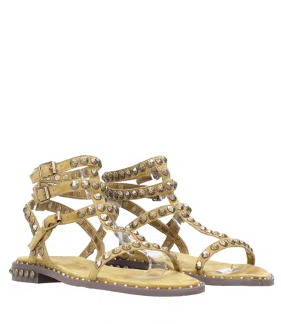 Ash Sandals In Yellow