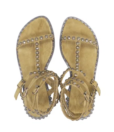 Ash Sandals In Yellow