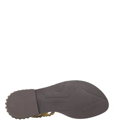 Ash Sandals In Yellow