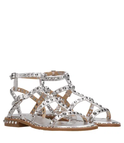 Ash Sandals Silver In Silver