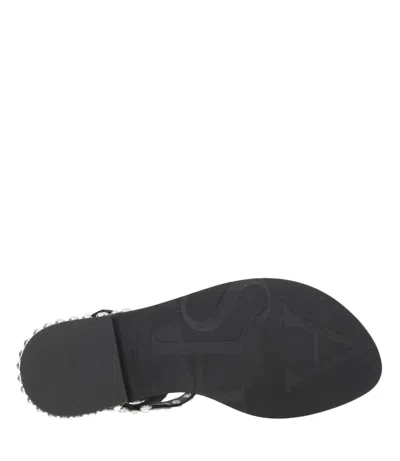 Ash Sandals Black+silver In Black