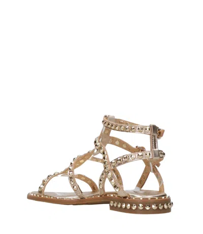 Ash Sandals Light Gold In Gold