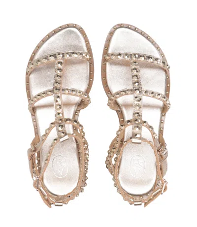 Ash Sandals Light Gold In Gold