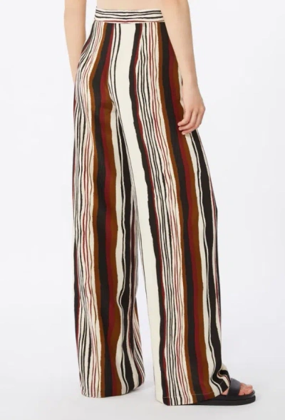 Max Mara Studio Mstpagano Trouser Red In Multi