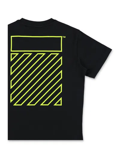 Off-white Off White Off White S.matthew Skate Logo Print T Shirt In Black