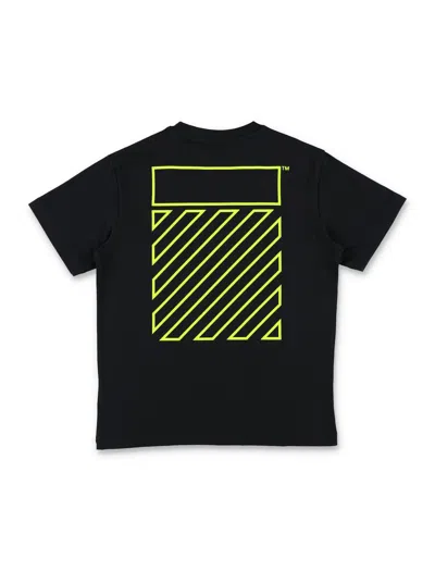 Off-white Off White Off White S.matthew Skate Logo Print T Shirt In Black
