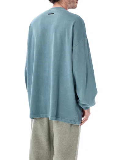 Essentials Fear Of God T Shirts And Polos In Blue