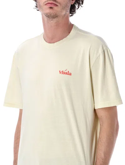 Vissla Extra Strength Logo-print T-shirt In Neutral