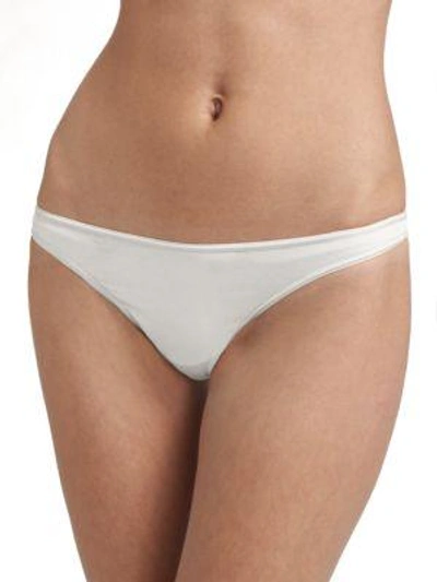 Shop Cosabella Women's Talco Low-rise Thong In White
