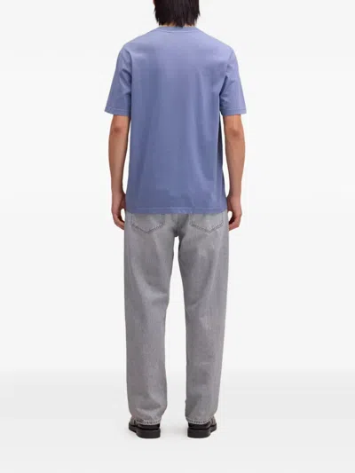 Nn07 Clive Cotton Blend T-shirt In Blue