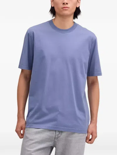 Nn07 Clive Cotton Blend T-shirt In Blue