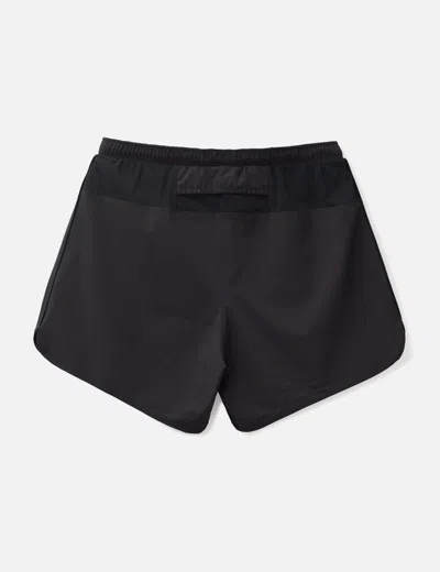 District Vision Layered Trail Shorts In Black