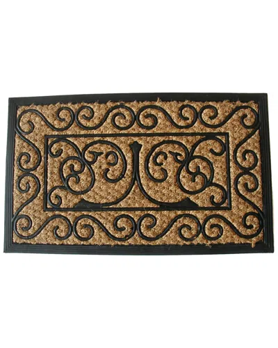Babyletto Panama Scroll Doormat In Black
