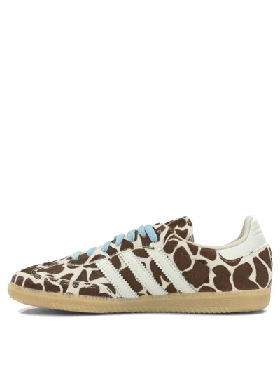Adidas Originals Samba Og In Crystal Linen/ivory/gum 3