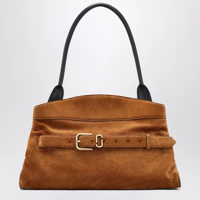 Marc Jacobs The Suede Dakota Satchel Bag In Yellow