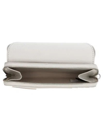 Marc Jacobs Mini Leather Wallet Case In White